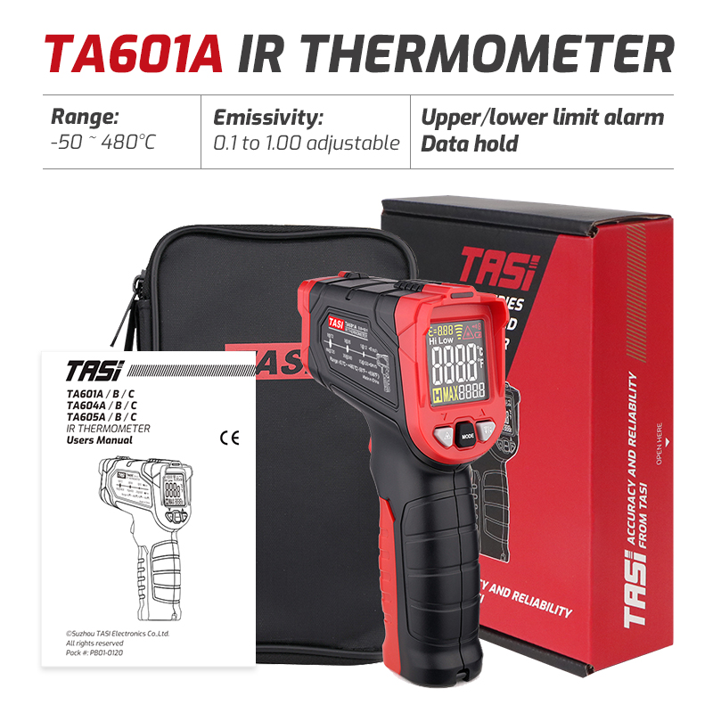 Industrial Infrared Laser - Termometro a Infrarossi TA601A TA601B TA601C,