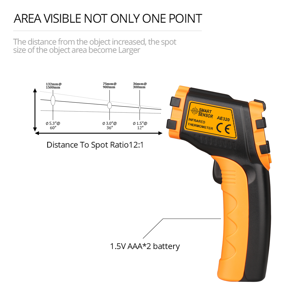 Termometro Digitale a Infraros - Industrial Infrared Laser recensione e prezzo