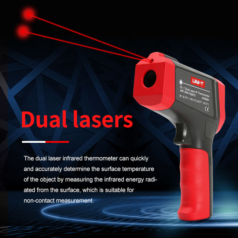 UNI-T termometro digitale a in - Industrial Infrared Laser recensione e prezzo