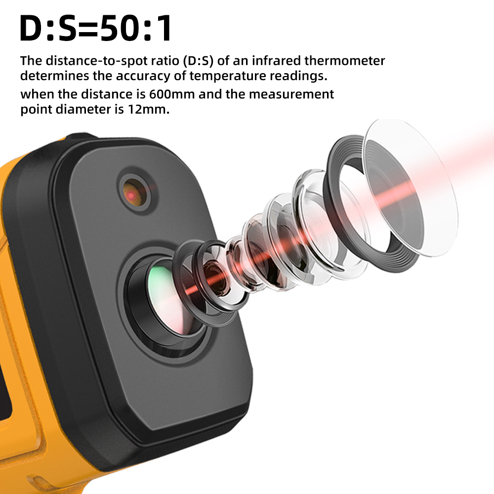 BSIDE -50~1400C Termometro a i - Industrial Infrared Laser recensione e prezzo