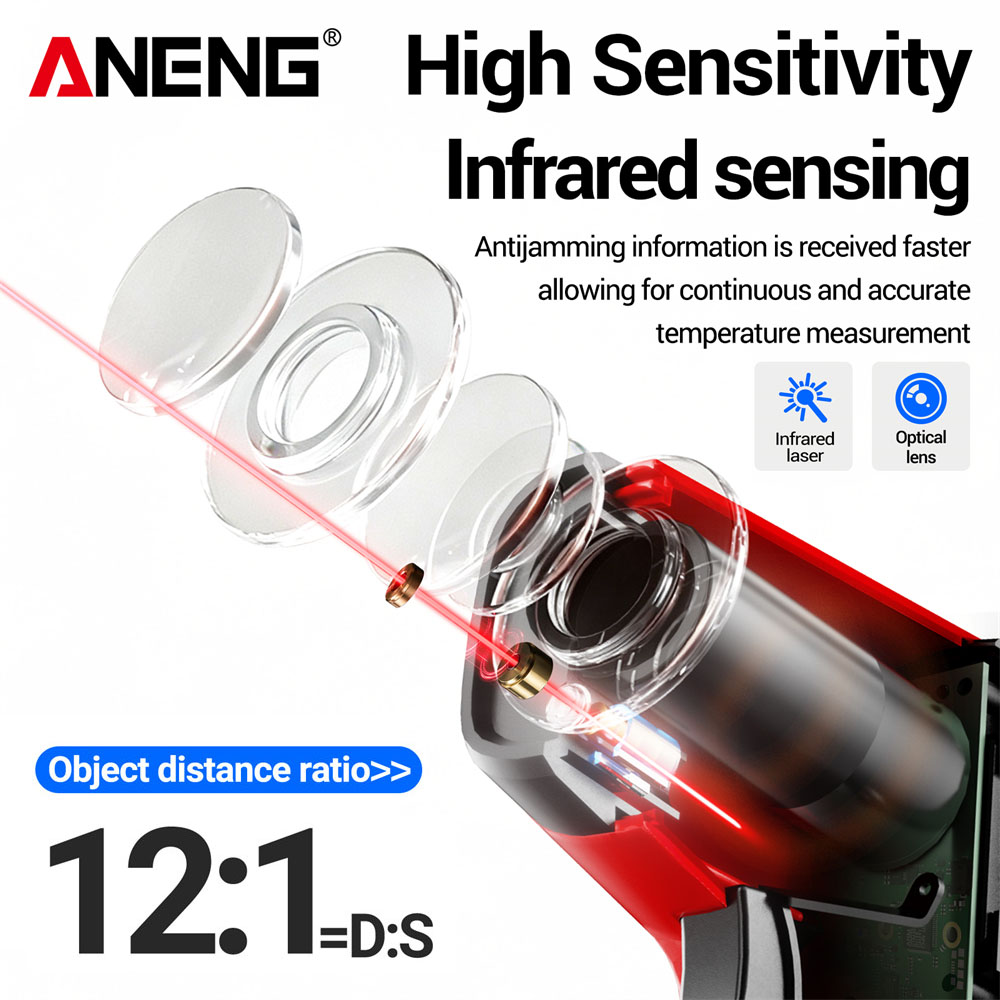 Termometro Digitale a Infraros - Industrial Infrared Laser recensione e prezzo