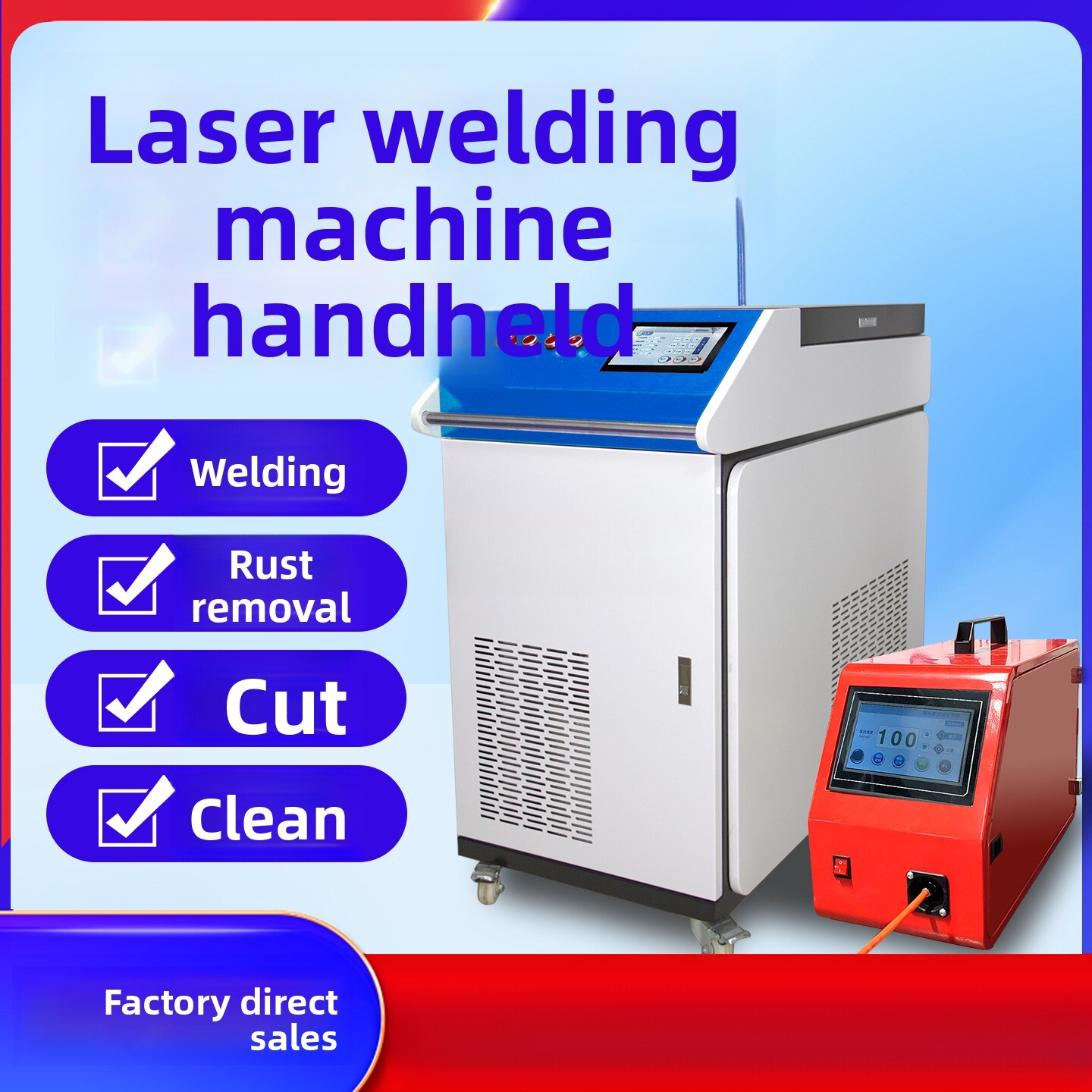Macchina per la rimozione dell - Industrial Handheld Laser Welding Machine recensione e prezzo