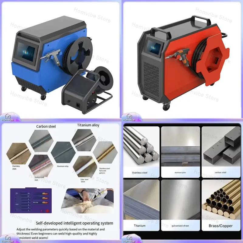 Saldatrice Laser Portatile 4-i - Industrial Handheld Laser Welding Machine recensione e prezzo