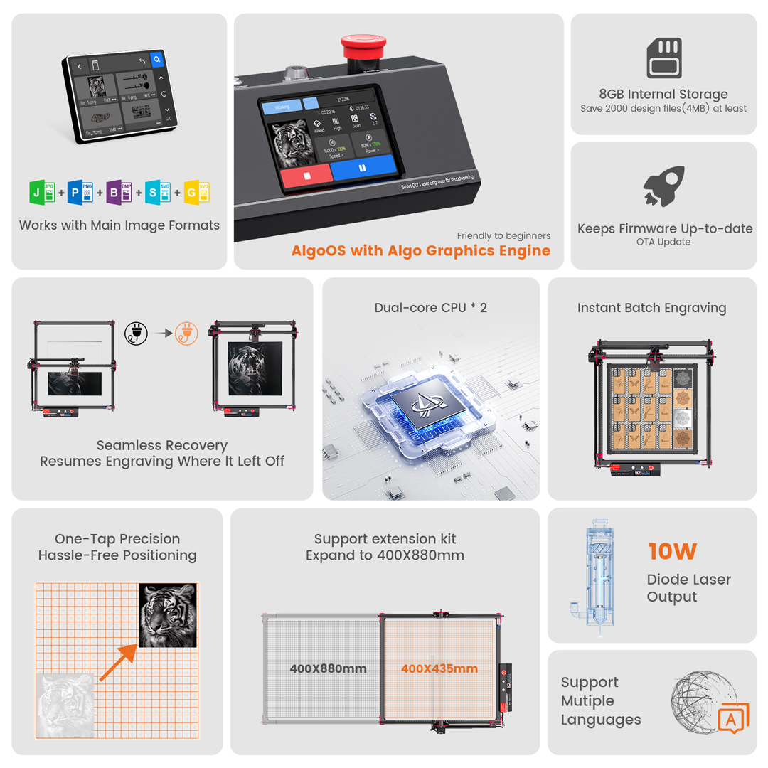AlgoOS Controllo Intelligente  - Industrial Laser Removal recensione e prezzo