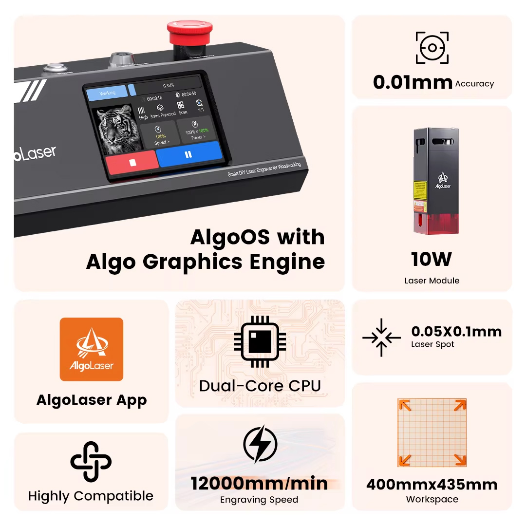 Algolaser DIY Table 40*43cm CN - Industrial Laser Removal recensione e prezzo