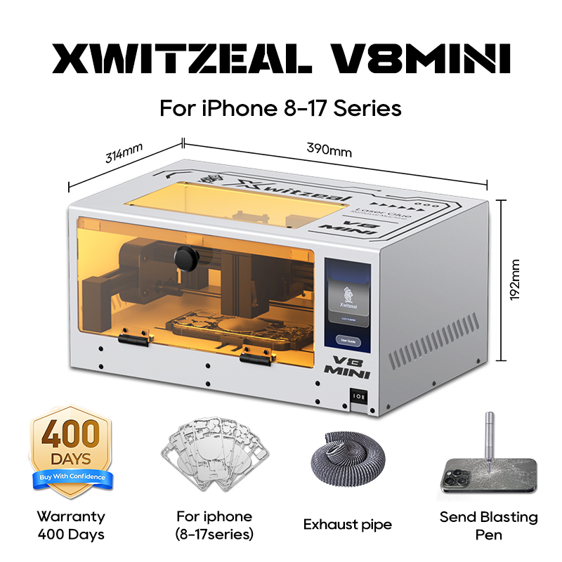 Xwitzeal ®   Macchina Laser V8 - Industrial Laser Removal recensione e prezzo