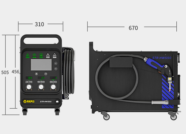 Saldatore laser portatile indu - Industrial Handheld Laser Welding Machine recensione e prezzo