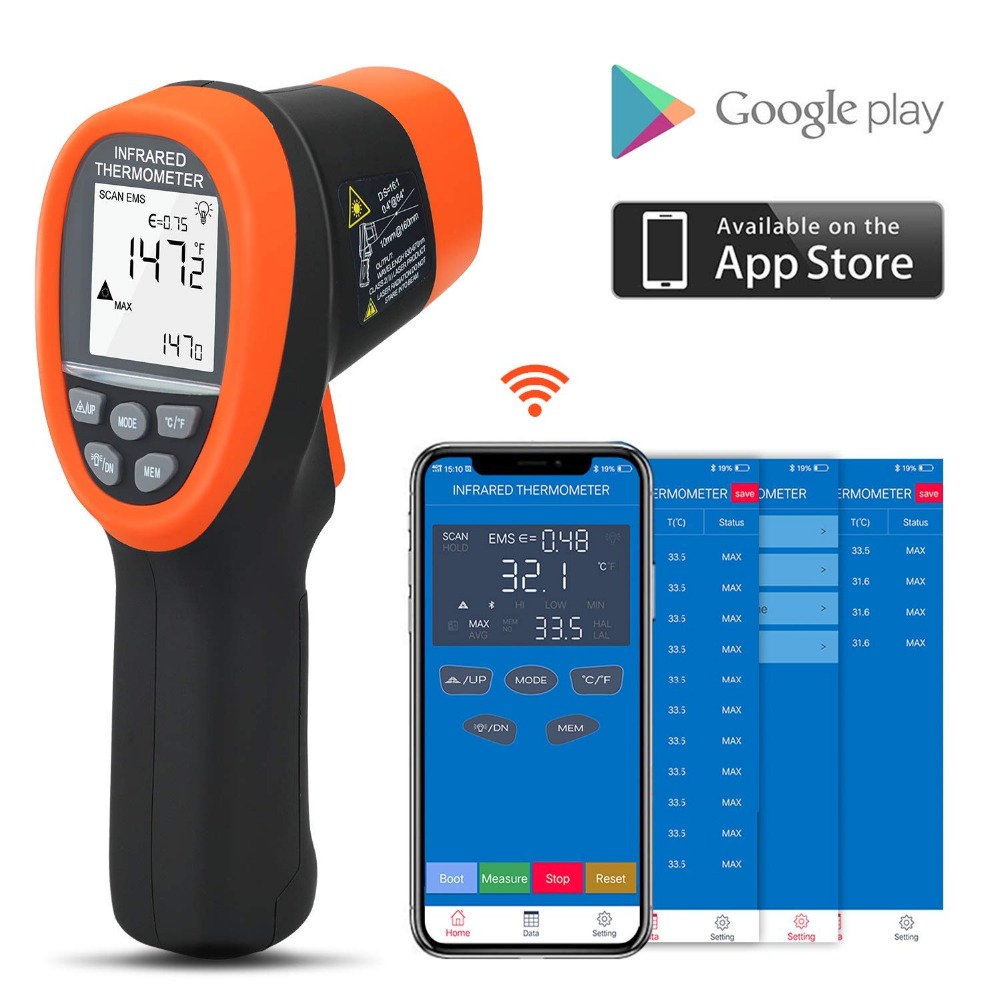 Termometro IR senza contatto c - Industrial Infrared Laser recensione e prezzo