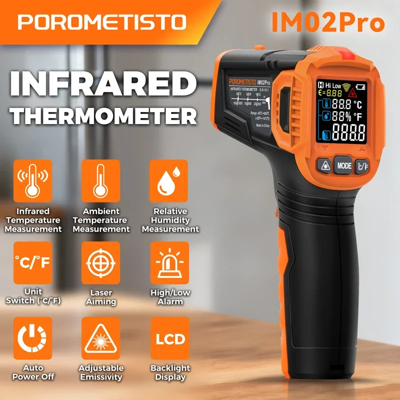 Termometro a Infrarossi -50~38 - Industrial Infrared Laser recensione e prezzo