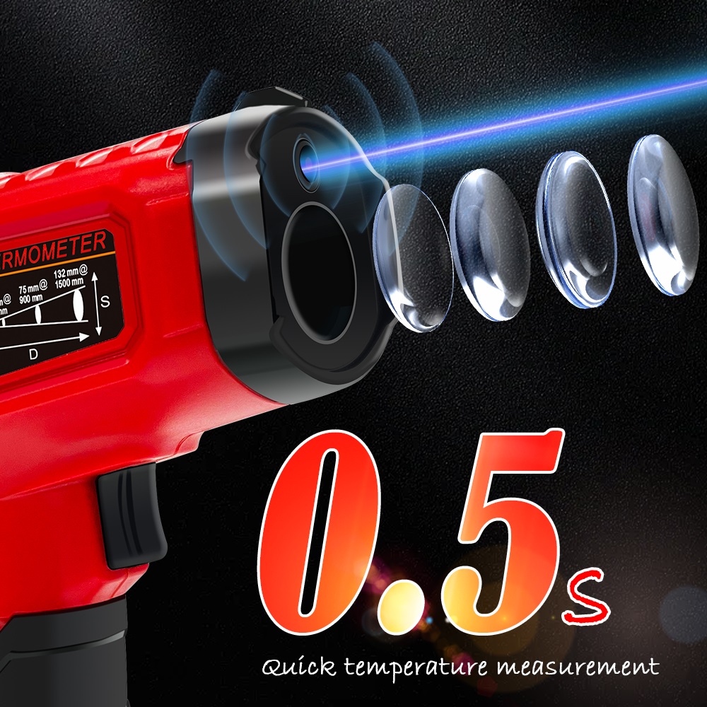 TOOLTOP ET6530C -50 ° C-600 °  - Industrial Infrared Laser recensione e prezzo