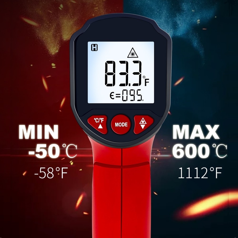 TOOLTOP ET6530C -50 ° C-600 °  - Industrial Infrared Laser recensione e prezzo
